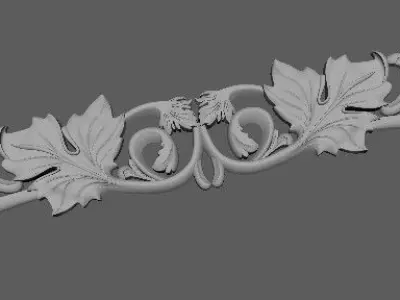dekor ornament 3D model 163
