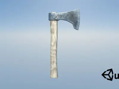 Lumberyard Decorations Low-poly 3D model