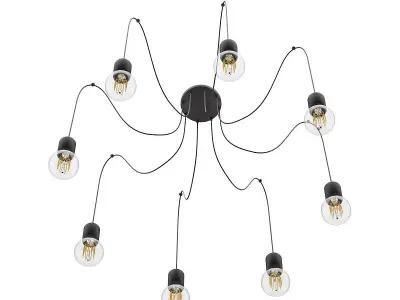 Minimalistic Ceiling Lamp 3D model
