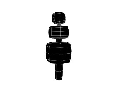 Cartoon Tree v13 002 Low-poly 3D model