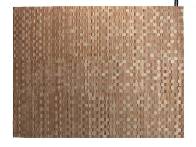 Damier Rug - Dark Copper 3D model