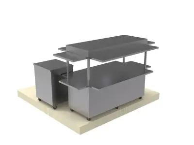 BASE CABINET  3D model