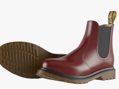  Leather Boots Set 02 