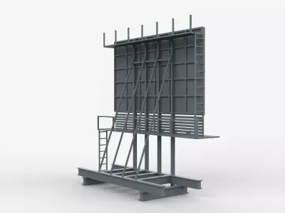 Billboard 02  3D model