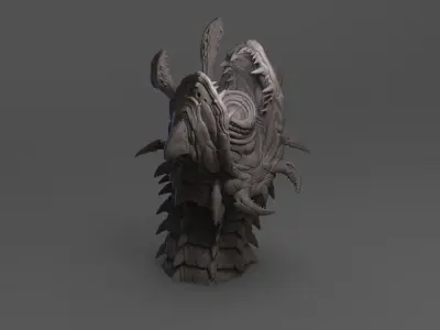 StarCraft2 Nydus Worm 3D print model