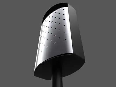 Litter bin Low-poly 3D model buy