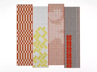 Bandas Orange 3D model