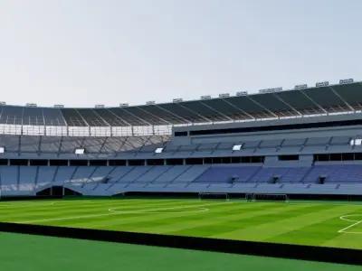 Ajinomoto Stadium - Tokyo 3D model