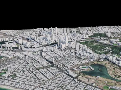 Melbourne - Australia 3D model