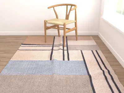 Rugs No 691 Low-poly 3D model