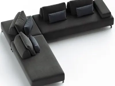 Fly Light Sofa Dema  Design G Gualtierotti 01 3D model