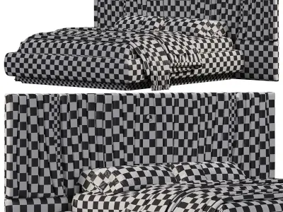 Nova Karyola Bed By Area Mobilya 3D model