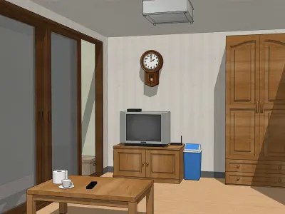 crime town all set 3D model