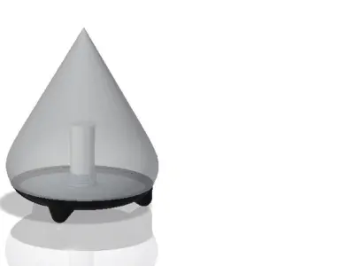 Water Drop - Lamp 3D print model