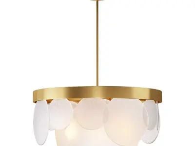 Chandelier Glassy by Romatti 3D model