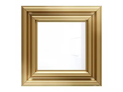 Mirror in a metal frame GZ-M1106 3D model