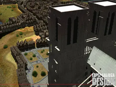 NotreDame notre dame cathedral 3D model