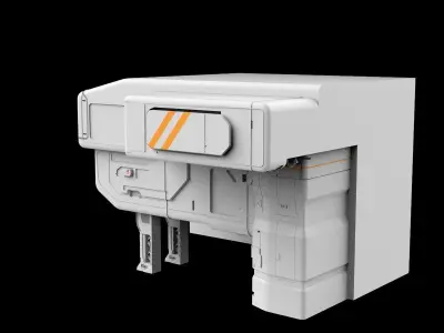 Architectural element 9 3D model