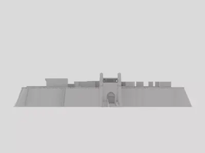 Stone Castle Gate Arches Pack  Architectural 3D Models 3D model