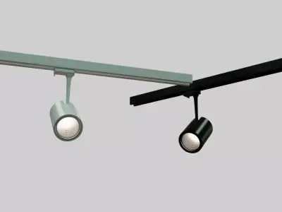 Led White and Black 3D model