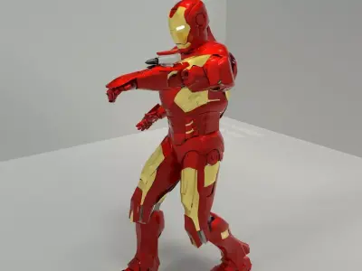 iron man 3D model buy