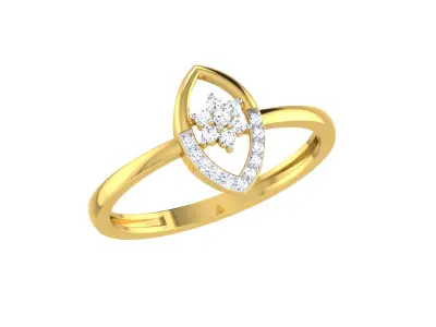 Women Ring  Render 3dm STL OBJ FBX Details 3D print model 264