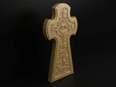 Ethnic Cross 3D model