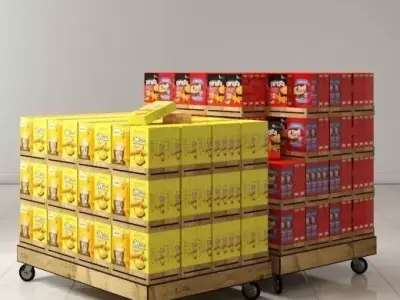 store fixtures 25 am161 3D model