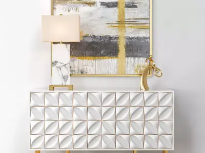 chest of drawers 23 3D model