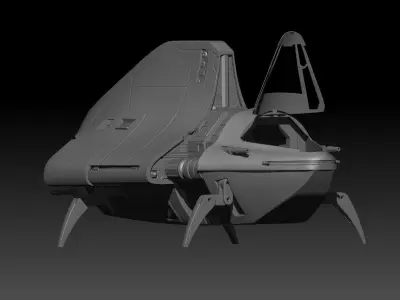 Phantom 2 Shuttle  3D print model