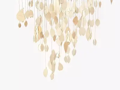 Up In The Clouds Chandelier 3D model