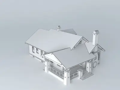 House Free 3D model