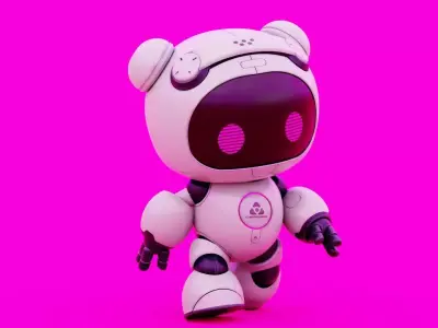 ROBO G-2 Rigged for Unreal Engine - Unity - MIXAMO 3D model