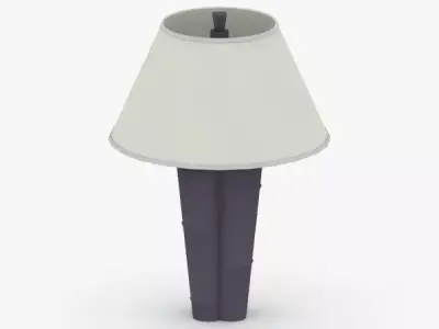 1370 - Table Lamp Low-poly 3D model