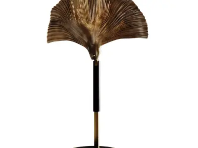 Ginkgo table lamp 3D model