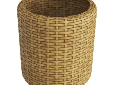 Gold Rattan Material Texture