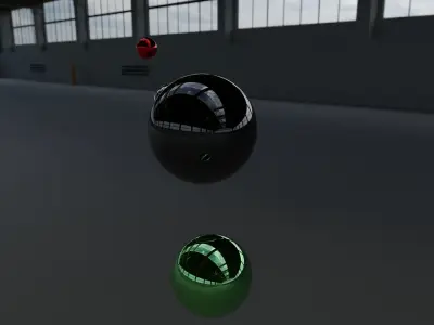 HDRI - Factory Hall Interior 2 Texture