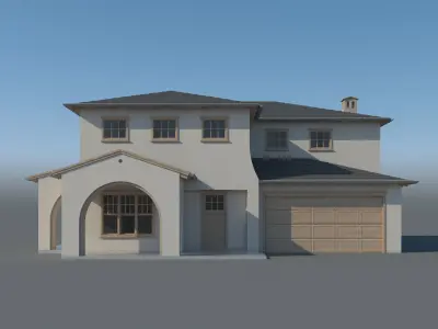 Generic Villa 004 3D model