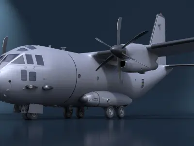  Multi-role Aircraft Grey Simplified 