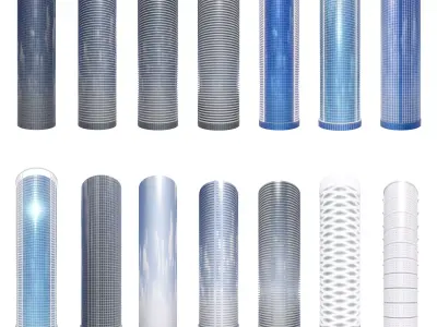 Parametric Building Collection 1B 3Complete 3D model