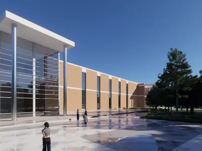 hospital Low-poly 3D model