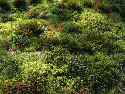 landscape Set 3D Model Pack