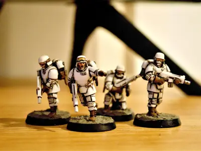 Universal Guard - Infantry Builder 3D print model