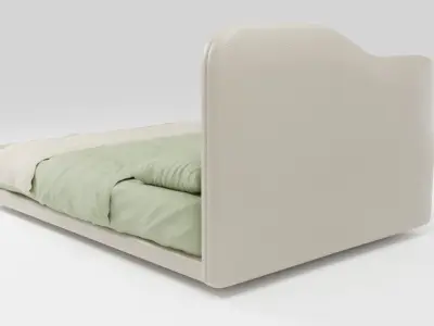 Italian Cloud Bed 3D model