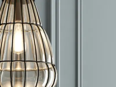 Hanging lamp LOFT HOUSE P-161 3D model
