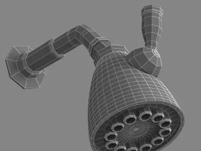 Lefroy Brooks Bath Furniture set 3D model