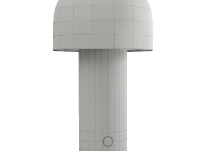 Bellhop Portable table Lamp Low-poly 3D model