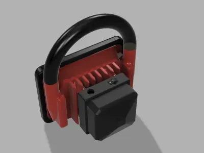 Camp lamp square 1-10 RC accessory Free 3D print model