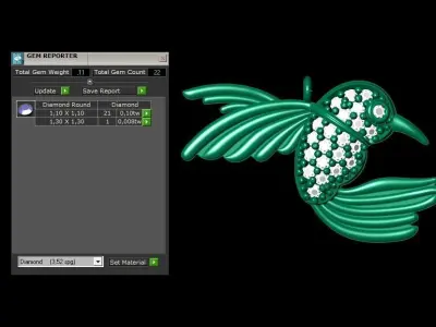 Pendant P188 3D Print Model 3D print model