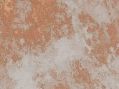 Galvanized Scratches Rust PBR Seamless Texture